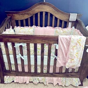 Carousel Designs Baby Girl Bedding Set